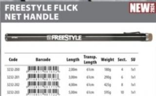 Spro Freestyle Flick Net Handle 5m - 